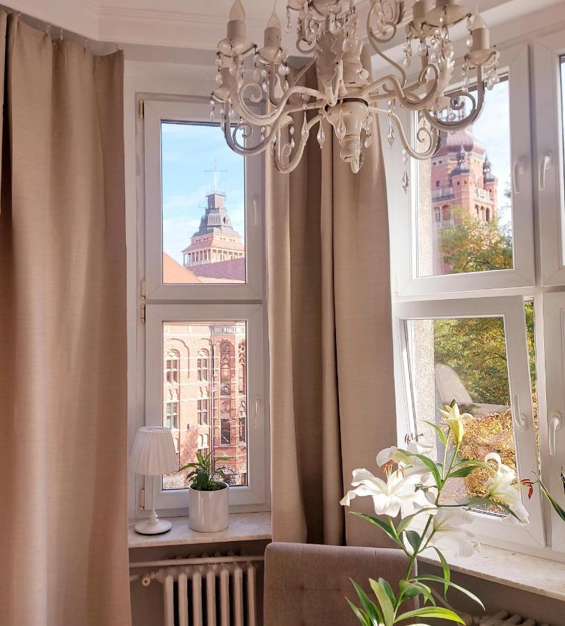 Apartament W Kamienicy W Sercu Miasta Szczecin Waly Chrobrego المظهر الخارجي الصورة